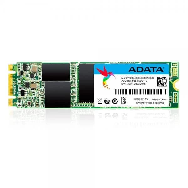 ADATA Ultimate SU800 256GB 2.5 SATA M.2 SATA3 Solid State Drive (SSD)