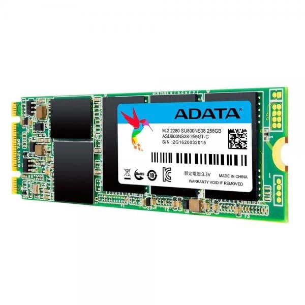 ADATA Ultimate SU800 256GB 2.5 SATA M.2 SATA3 Solid State Drive (SSD)