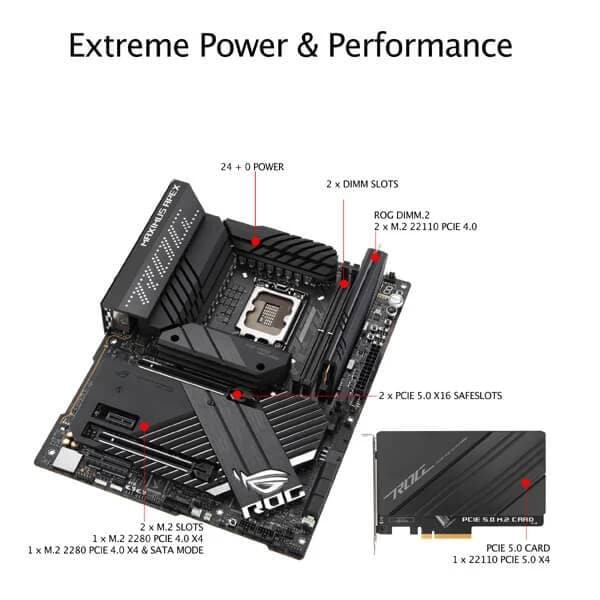 ASUS ROG Maximus Z690 Apex Wifi DDR5 Intel Motherboard