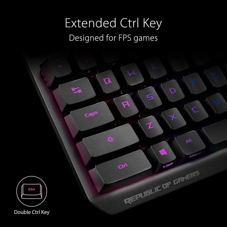 ASUS ROG STRIX SCOPE RX MECHANICAL GAMING KEYBOARD
