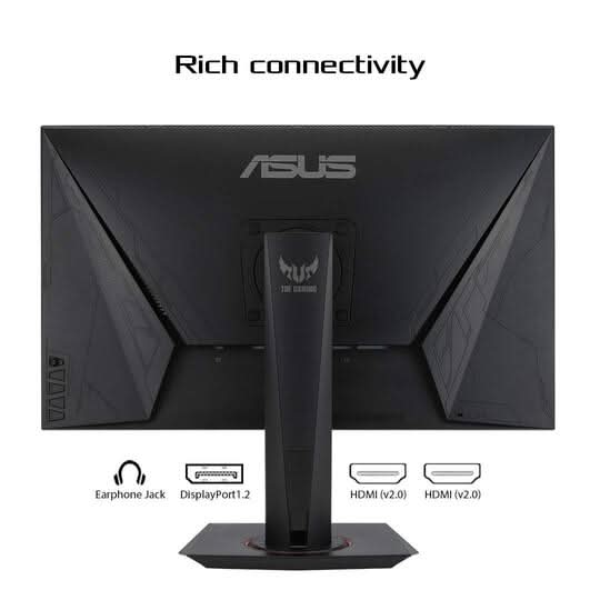 ASUS TUF GAMING 27 INCH VG279QM IPS FHD HDR 400 G-SYNC UPTO 280HZ MONITOR