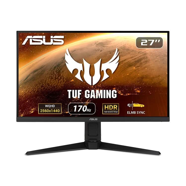 ASUS TUF GAMING 27 INCH VG27AQL1A WQHD IPS 165HZ G-SYNC GAMING MONITOR