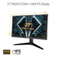 ASUS TUF GAMING 27 INCH VG27AQL1A WQHD IPS 165HZ G-SYNC GAMING MONITOR