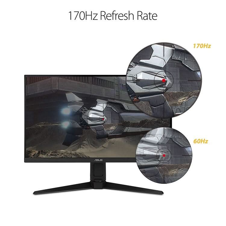 ASUS TUF GAMING 27 INCH VG27AQL1A WQHD IPS 165HZ G-SYNC GAMING MONITOR