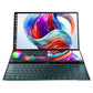 ASUS ZENBOOK PRO DUO, INTEL CORE I7 9TH GEN 15.6 INCH 4K UHD OLED TOUCH LAPTOP (32GB RAM/1TB NVME SSD/WINDOWS 10/6GB RTX 2060 GRAPHICS CARD/CELESTIAL BLUE/2.50 KG), UX581GV-HM7201T