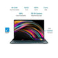 ASUS ZENBOOK PRO DUO, INTEL CORE I7 9TH GEN 15.6 INCH 4K UHD OLED TOUCH LAPTOP (32GB RAM/1TB NVME SSD/WINDOWS 10/6GB RTX 2060 GRAPHICS CARD/CELESTIAL BLUE/2.50 KG), UX581GV-HM7201T