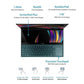 ASUS ZENBOOK PRO DUO, INTEL CORE I7 9TH GEN 15.6 INCH 4K UHD OLED TOUCH LAPTOP (32GB RAM/1TB NVME SSD/WINDOWS 10/6GB RTX 2060 GRAPHICS CARD/CELESTIAL BLUE/2.50 KG), UX581GV-HM7201T