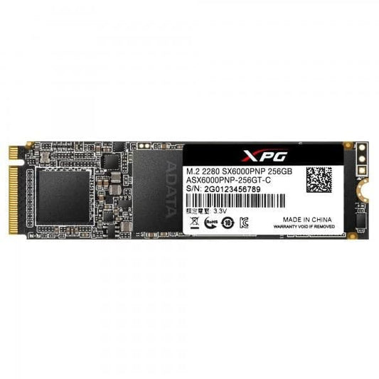 ADATA XPG SX6000 Pro 256GB M.2 NVMe Gen3 Solid State Drive (SSD)