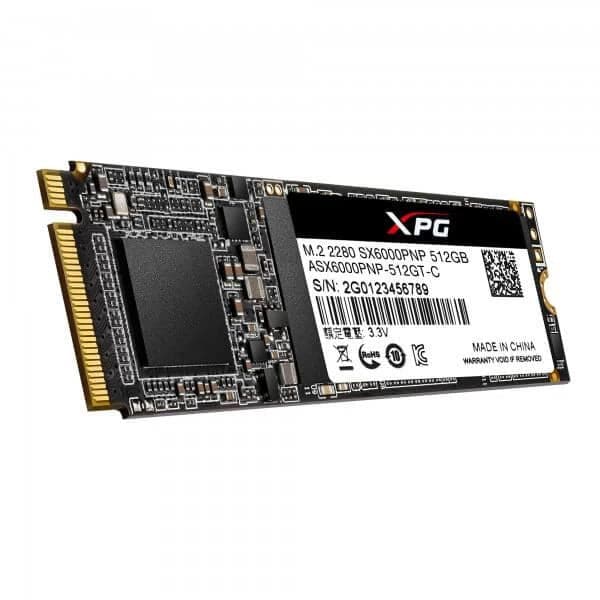 ADATA XPG SX6000 Pro 512GB M.2 NVME Gen3 Solid State Drive ( SSD )