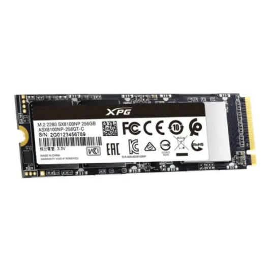 ADATA XPG SX8100 256GB M.2 NVME Gen3 Solid State Drive ( SSD )