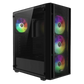 GAMDIAS Aura GC2 Elite V2 ARGB ATX Mid Tower Cabinet ( Black )