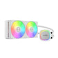 GAMDIAS Aura GL240 V2 ARGB CPU Liquid Cooler ( White )