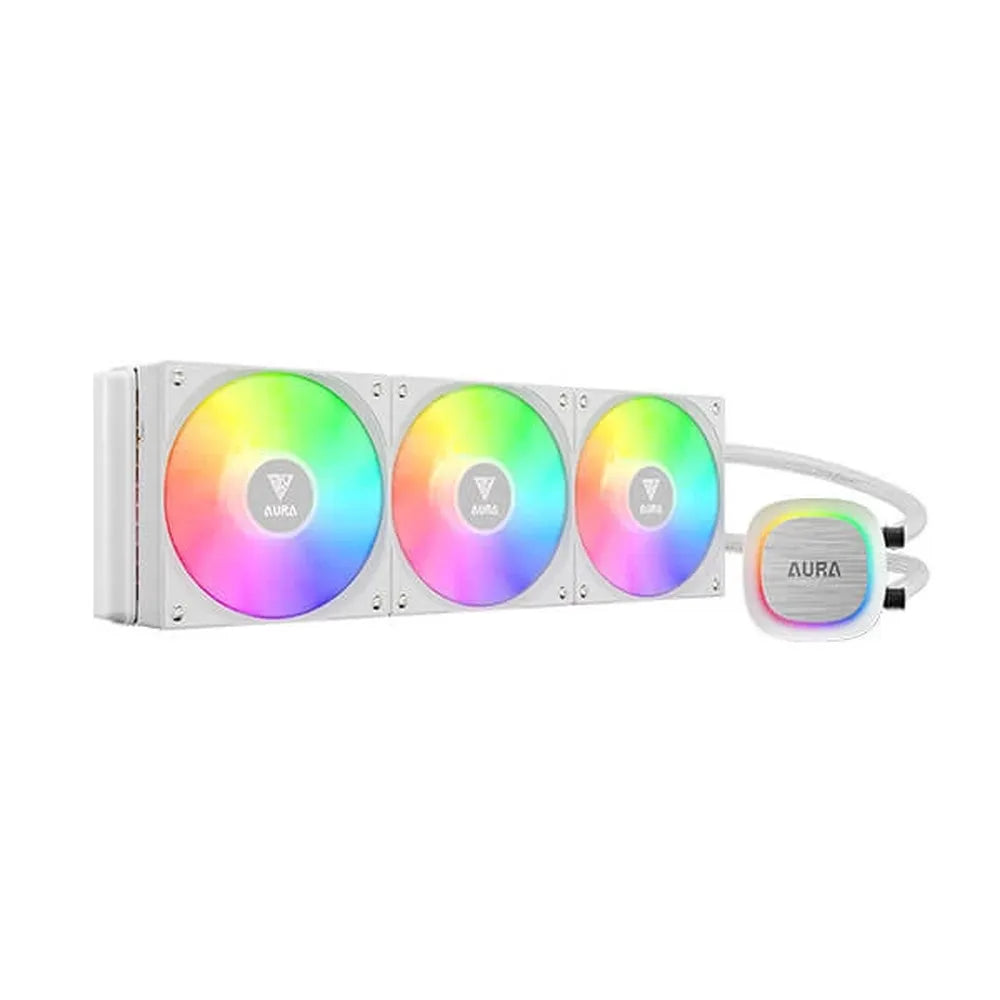 GAMDIAS Aura GL360 V2 ARGB 360mm CPU Liquid Cooler ( White )