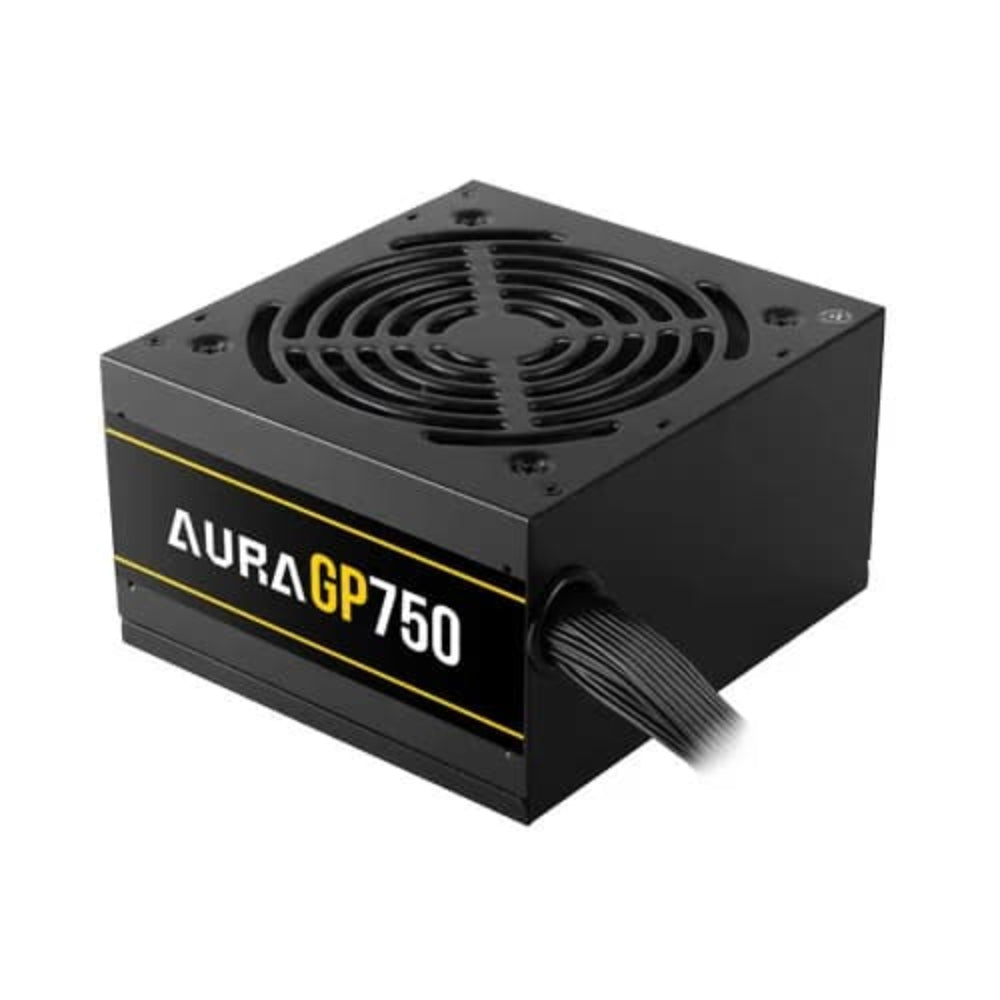 GIGABYTE Aura GP750 80+ White Non-Modular ATX 2.0 Power Supply ( 750W ) ( Black ) - Mehta Brothers Shop