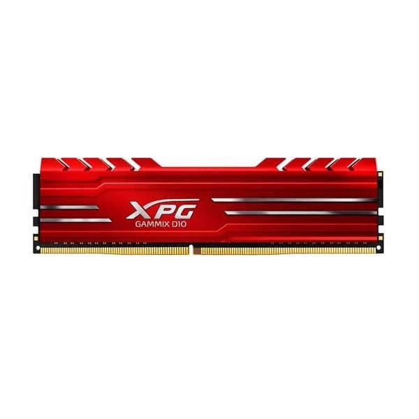 ADATA XPG Gammix D10 8GB ( 8GBx1 ) 3200MHz DDR4 RAM ( Red ) ( CL16 )