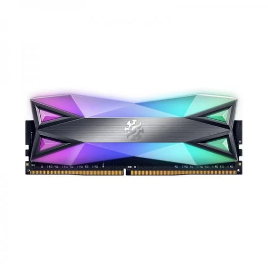 ADATA XPG Spectrix D60G RGB 16GB ( 8GB X 2 ) DDR4 3200MHz Ram ( Grey ) ( CL16 )