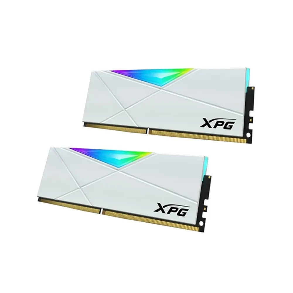 ADATA XPG Spectrix D50 RGB 16GB ( 8GB x 2 ) 3200MHz DDR4 RAM ( White ) ( CL16 )