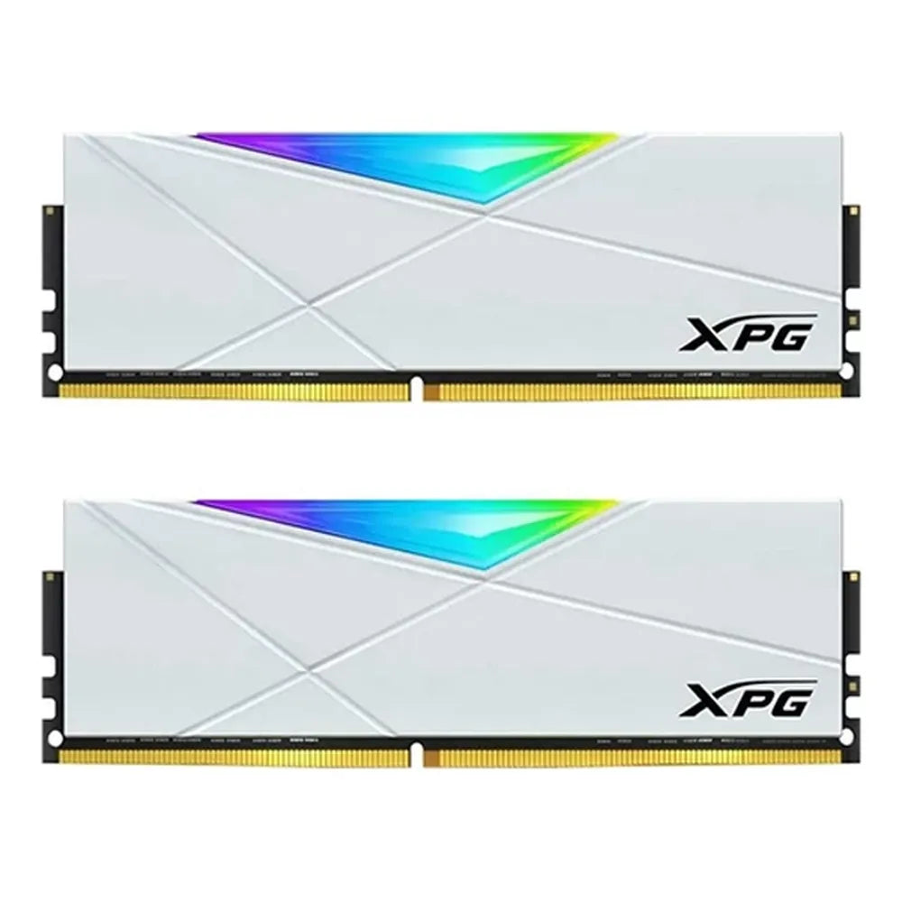 ADATA XPG Spectrix D50 RGB 16GB ( 8GB x 2 ) 3200MHz DDR4 RAM ( White ) ( CL16 )