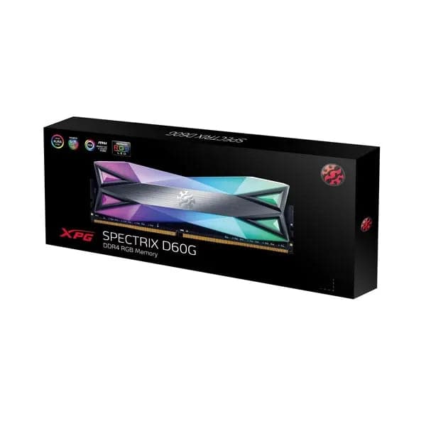 ADATA XPG Spectrix D60G RGB 16GB ( 16GB x 1 ) 3600MHz DDR4 RAM