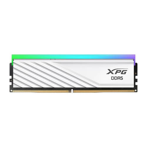 ADATA XPG DDR5 48GB (24X2) 6000 MHZ LANCER BLADE RGB WHT AX5U6000C3024G-DTLABRWH