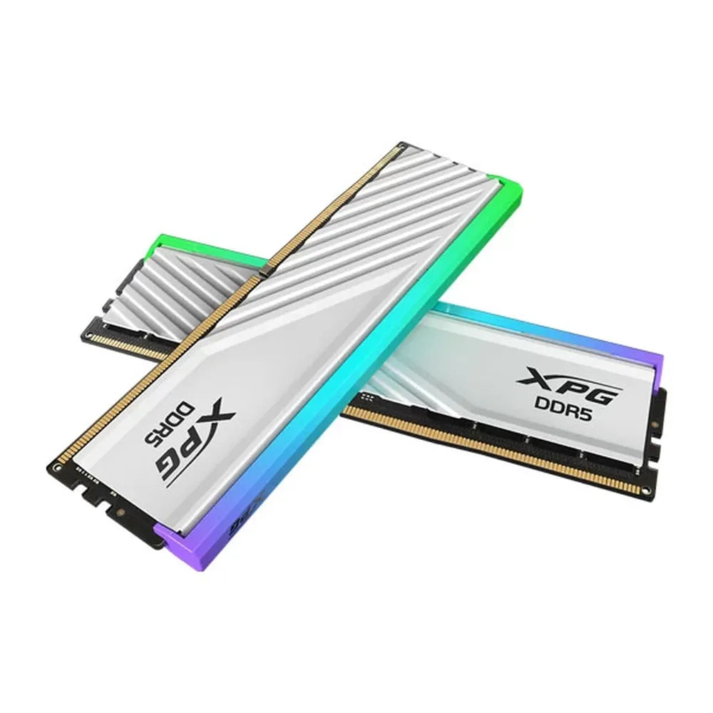 ADATA XPG Lancer Blade RGB 48GB ( 24GBx2 ) DDR5 6000MHz RAM ( White ) ( CL30 )