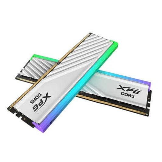 ADATA XPG Lancer Blade RGB 32GB (16GB x 2 ) 6000MHz DDR5 RAM ( White ) ( CL48 )