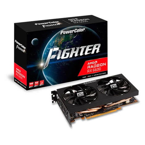 POWERCOLOR Radeon RX 6600 Fighter 8GB AMD Graphic Card
