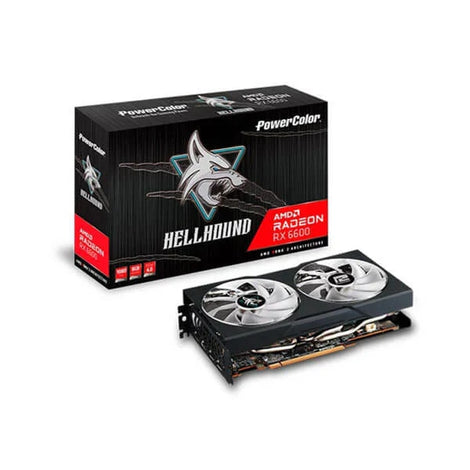 POWERCOLOR Radeon RX 6600 Hellhound 8GB AMD Graphic Card