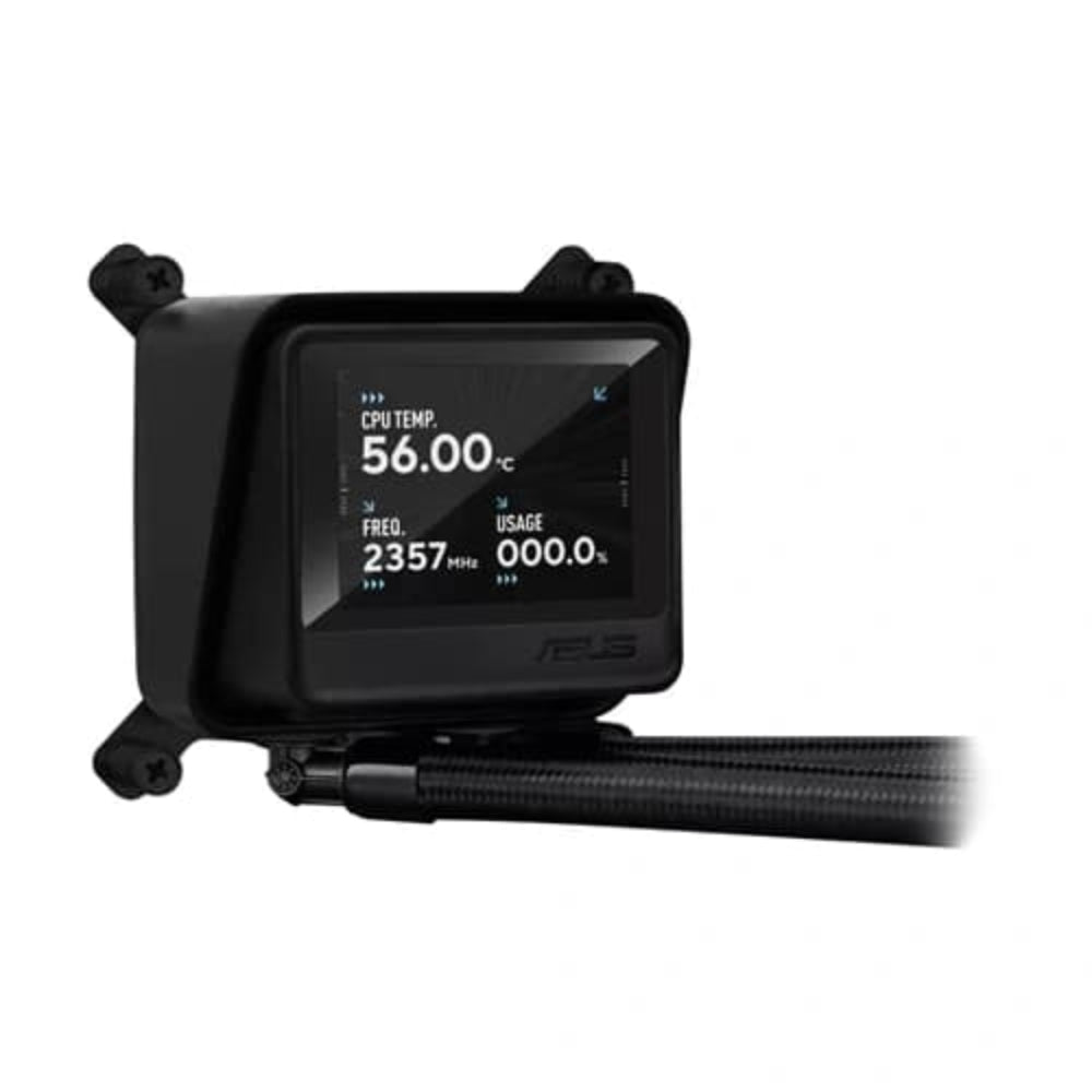 Asus AYW Gaming LC 360 ARGB LCD CPU Liquid Cooler ( Black ) ( With LCD Display )
