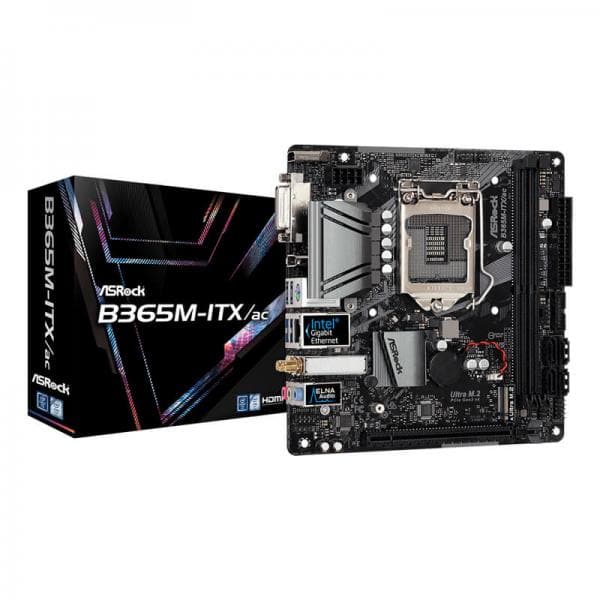 ASROCK B365M-ITX/Ac Wifi DDR4 Intel Motherboard