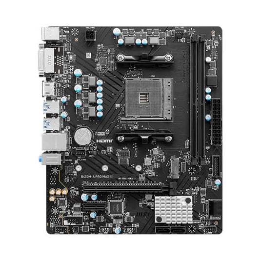 MSI B450M-A Pro Max II DDR4 AMD Motherboard