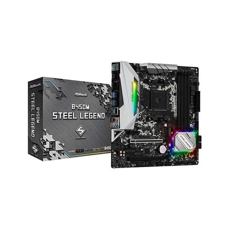 ASROCK B450M Steel Legend DDR4 AMD Motherboard