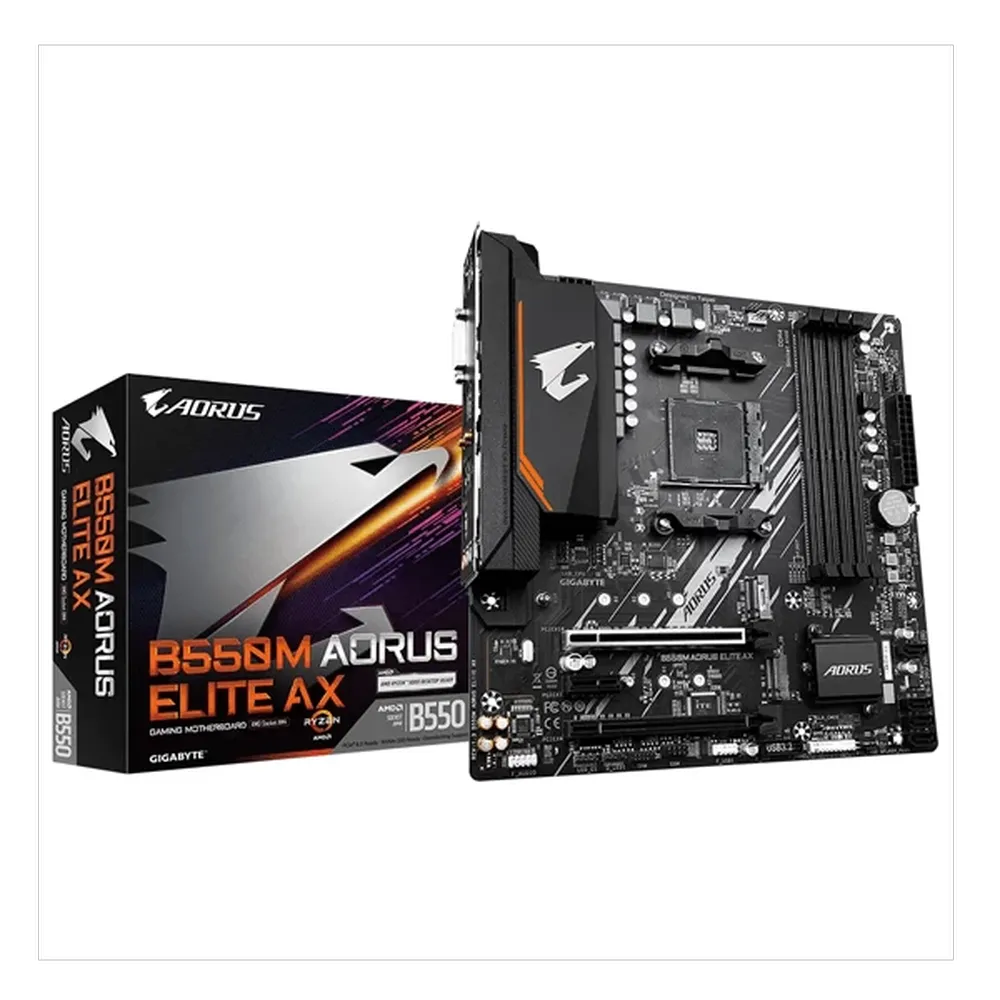 GIGABYTE B550M Aorus Elite AX Wifi DDR4 AMD Motherboard