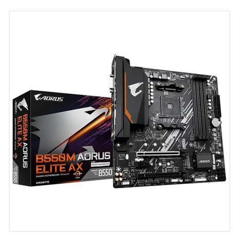 GIGABYTE B550M Aorus Elite AX Wifi DDR4 AMD Motherboard