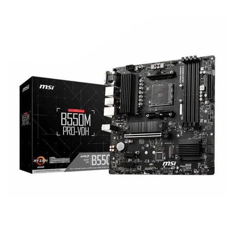 MSI B550M Pro-VDH DDR4 AMD Motherboard