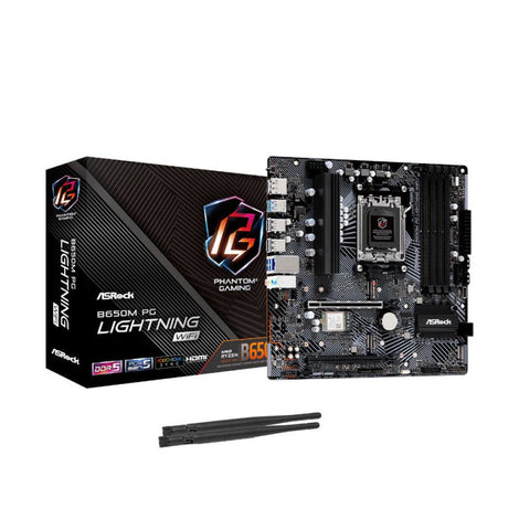 ASROCK B650M PG Lightning WiFi DDR5 AMD Motherboard