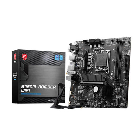 MSI B760M Bomber WIFI DDR5 Intel Motherboard