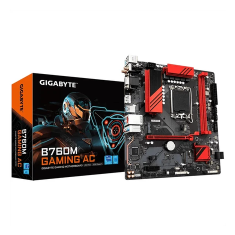 GIGABYTE B760M Gaming AC Wifi DDR5 Intel Motherboard