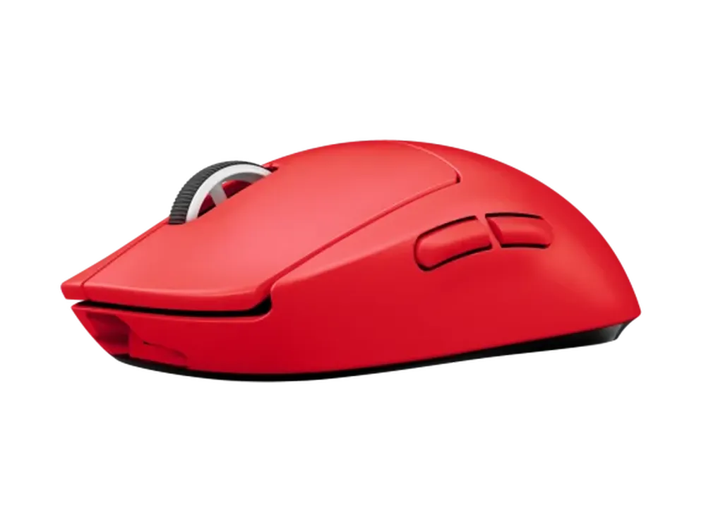 LOGITECH G Pro X Superlight Wireless Ambidextrous Gaming Mouse ( 25600DPI / 5 Macro Buttons ) ( Red )