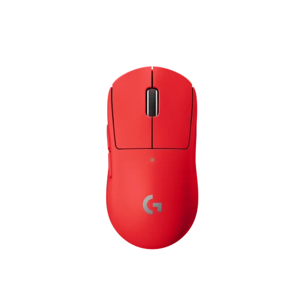 LOGITECH G Pro X Superlight Wireless Ambidextrous Gaming Mouse ( 25600DPI / 5 Macro Buttons ) ( Red )