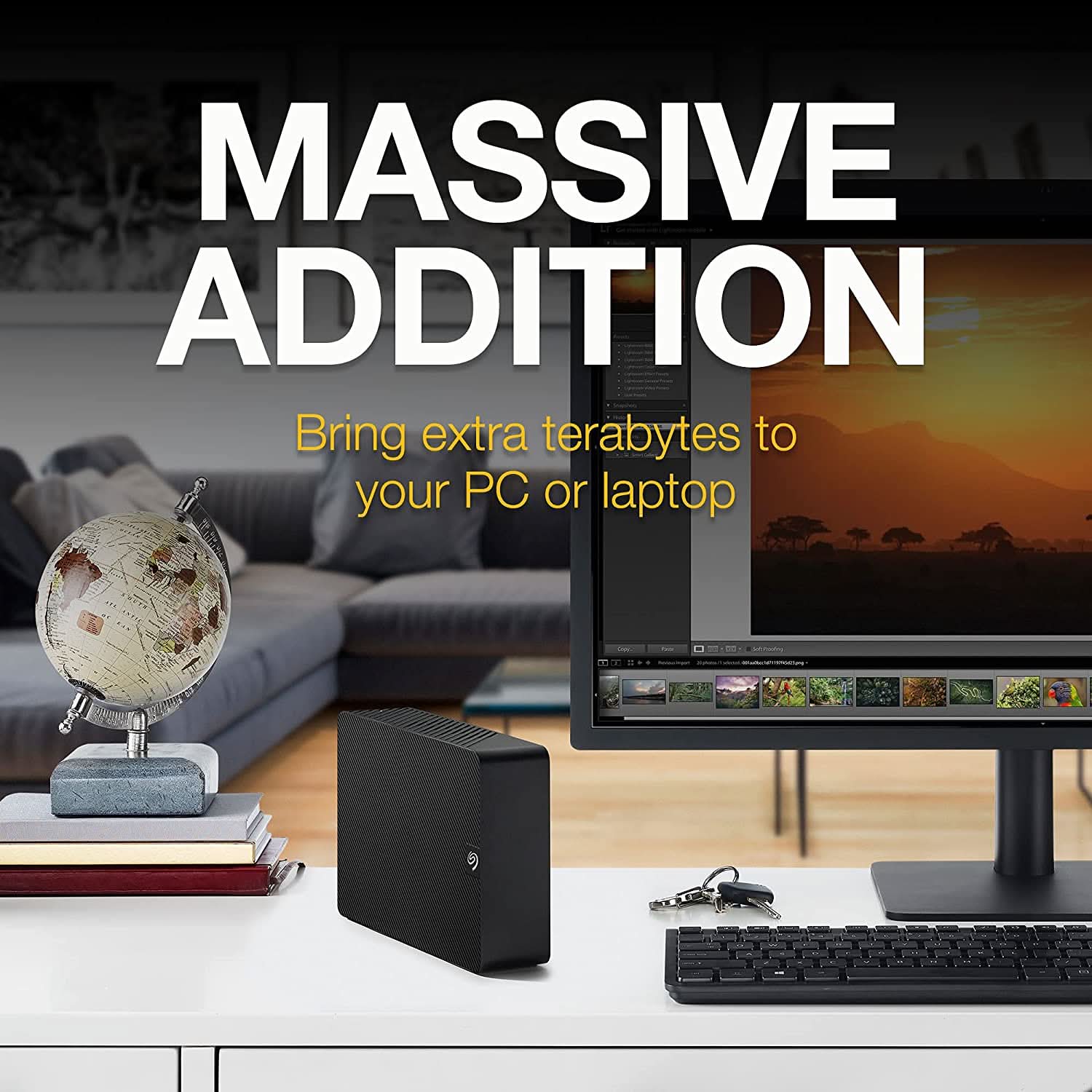 SEAGATE EXPANSION 14TB DESKTOP EXTERNAL HDD STKP14000400