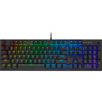 CORSAIR K68 RGB CHERRY MX RED MECHANICAL GAMING KEYBOARD