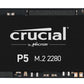 CRUCIAL P5 2TB PCIE M.2 SSD