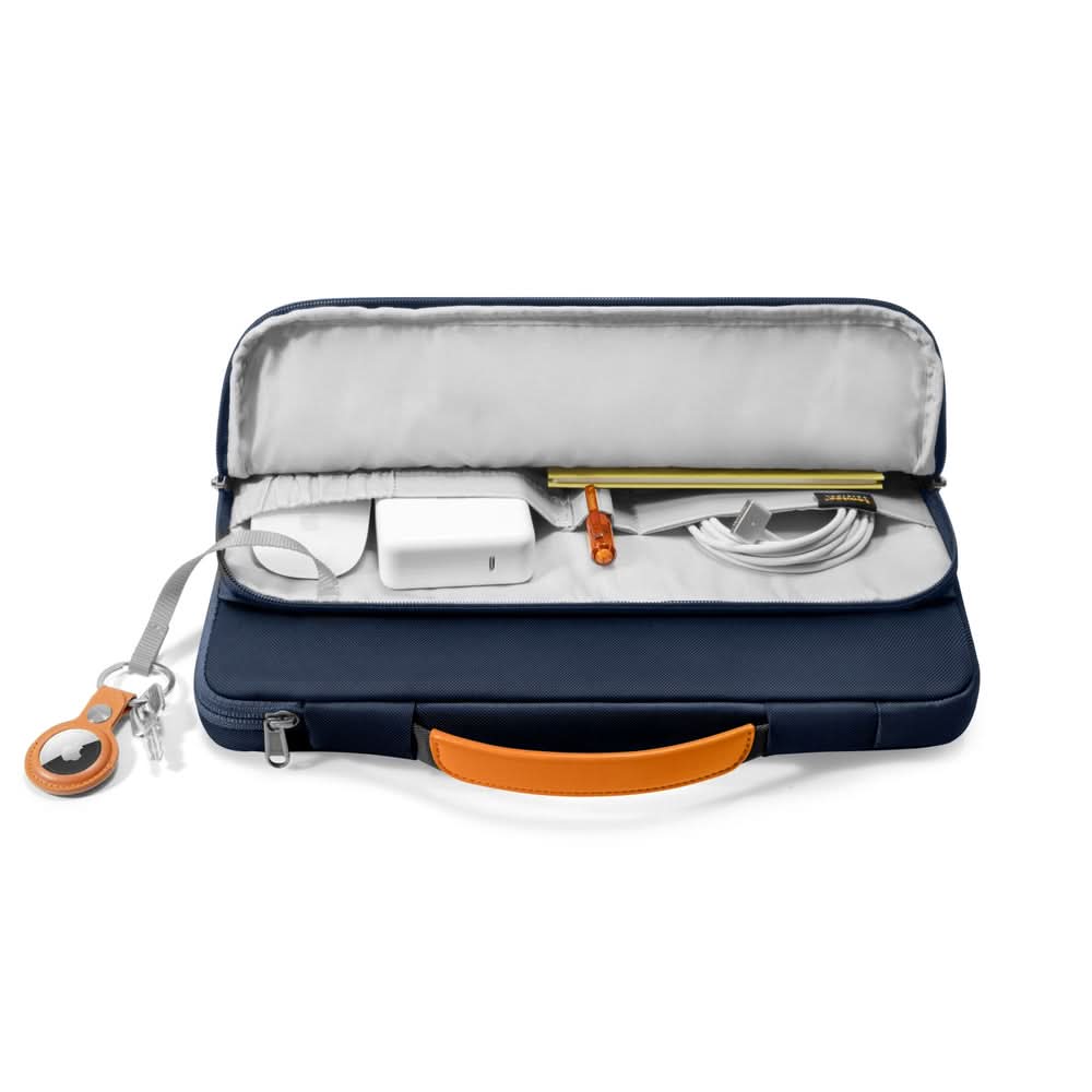 TOMTOC DEFENDER-A14 LAPTOP BRIEFCASE 14 INCH-NAVY BLUE