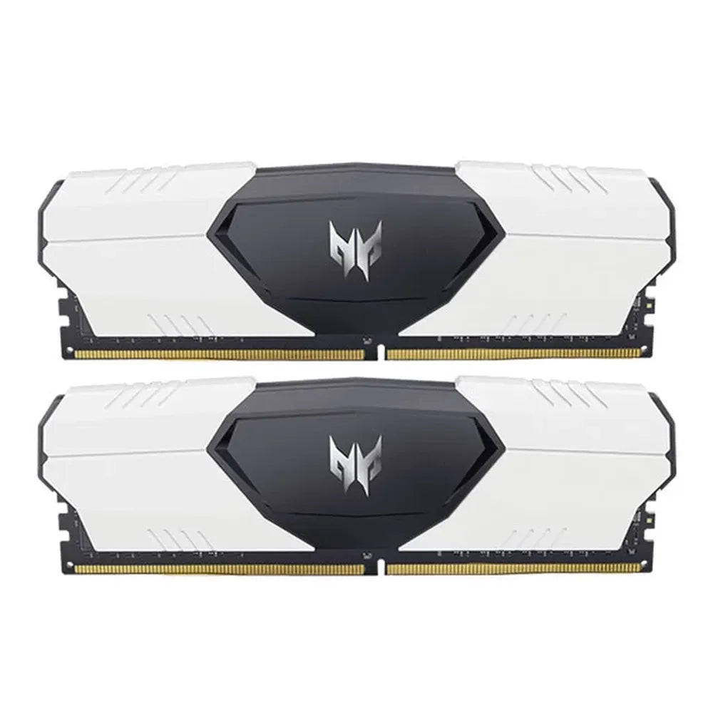 ACER Predator Talos Series 16GB ( 8GBx2 ) 3200MHz DDR4 Desktop RAM ( White ) ( CL16 )