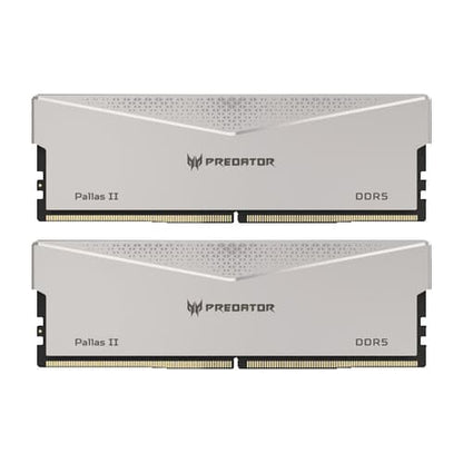 PREDATOR PALLASII DDR5 HEATSINK U-DIMM 6000MHZ 64GB (32GB*2) SILVER