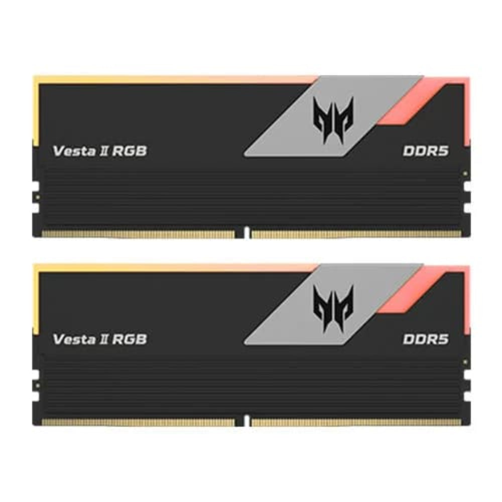 ACER Predator Vesta II RGB 32GB ( 16GB x 2 ) 6000MHz DDR5 RAM ( Black ) ( CL32 )