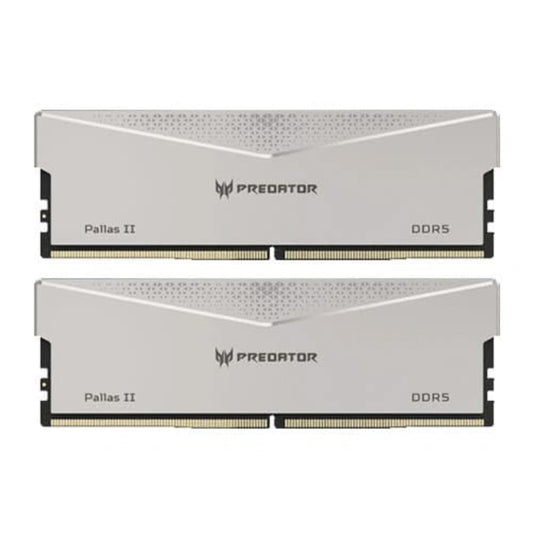 ACER Predator Pallas II 32GB ( 16GBx2 ) 6000MHz DDR5 RAM (Silver) ( CL34 )