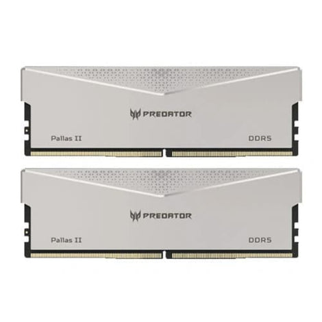 ACER Predator Pallas II 32GB ( 16GBx2 ) 6000MHz DDR5 RAM (Silver) ( CL34 )