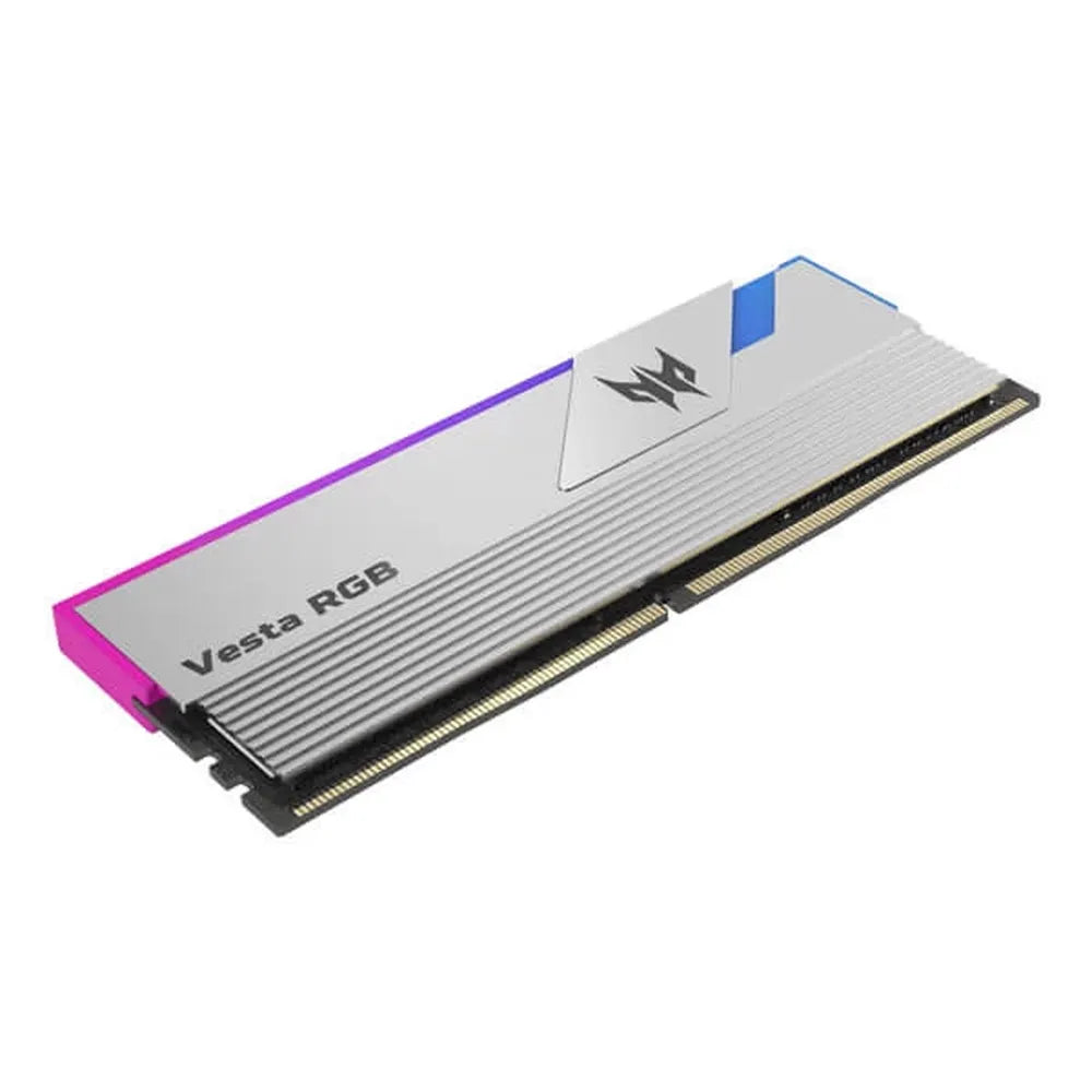 ACER Predator Vesta RGB Series 32GB ( 16GBx2 ) 3200MHz DDR4 Desktop Ram (Silver) ( CL16 )